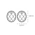 SPARKLING SPARKLING Oorbellen | Edelstenen | Sunstone Large Oval