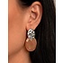 SPARKLING SPARKLING Oorbellen | Edelstenen | Sunstone Large Oval