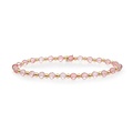 SPARKLING SPARKLING Armband | Cherry Quartz Interstellar | Verguld