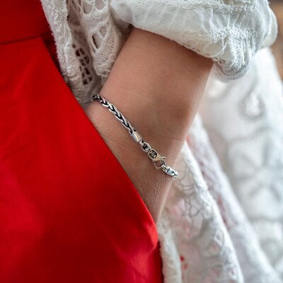 SILK Jewellery SILK Armband | 775 Armband | Zilver | FOX