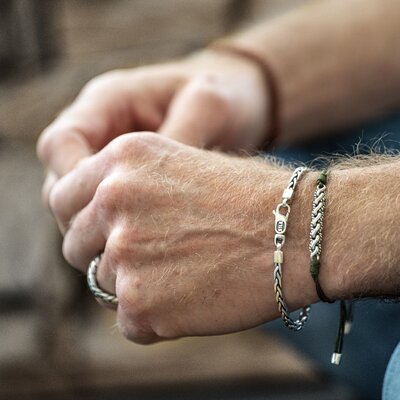 SILK Jewellery SILK Armband | 775 Armband | Zilver | FOX