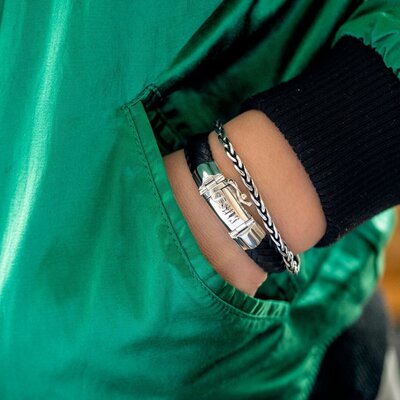 SILK Jewellery SILK Armband | 775 Armband | Zilver | FOX