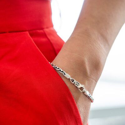SILK Jewellery SILK Armband | 775 Armband | Zilver | FOX
