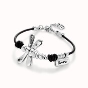 UNOde50 UNOde50 Armband | DRAGON FLY | LEER | PUL2479MARMTL