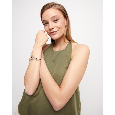 UNOde50 UNOde50 Armband | DRAGON FLY | LEER | PUL2479MARMTL