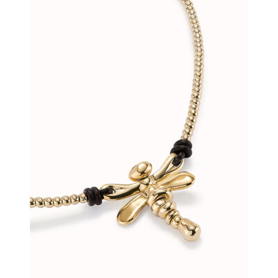 UNOde50 UNOde50  Ketting | DRAGON FLY | VERGULD | COL1960ORO000