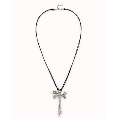 UNOde50 UNOde50  Ketting | DRAGON FLY | LANG | LEER | COL1962MARMTL0U