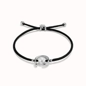 UNOde50 UNOde50 Armband | SER DIFERENTE | ZWART | ZILVER | PUL2505NGRMTL0M