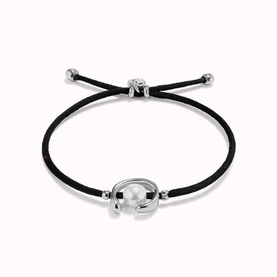 UNOde50 UNOde50 Armband | SER DIFERENTE | ZWART | ZILVER | PUL2505NGRMTL0M