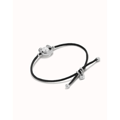 UNOde50 UNOde50 Armband | SER DIFERENTE | ZWART | ZILVER | PUL2505NGRMTL0M
