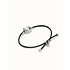 UNOde50 UNOde50 Armband | SER DIFERENTE | ZWART | ZILVER | PUL2505NGRMTL0M
