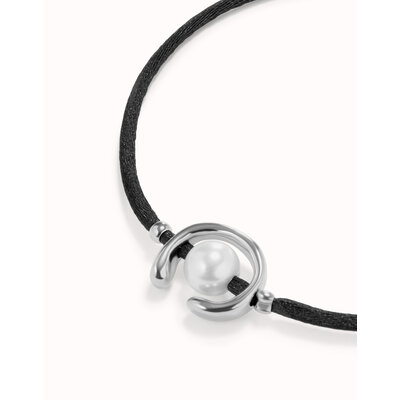 UNOde50 UNOde50 Armband | SER DIFERENTE | ZWART | ZILVER | PUL2505NGRMTL0M