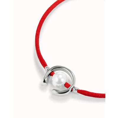 UNOde50 UNOde50 Armband | SER DIFERENTE | ROOD | ZILVER | PUL2505ROJMTL0M