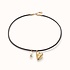 UNOde50 UNOde50  Ketting | HEART & PEARL | VERGULD | COL2014MARORO