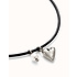 UNOde50 UNOde50  Ketting | HEART & PEARL | COL2014MARMTL
