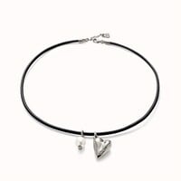 UNOde50 UNOde50  Ketting | HEART & PEARL  | FW24
