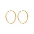 MIAB Jewels MIAB Oorbellen | Large Lined Click | Goldfilled