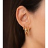 MIAB Jewels MIAB Oorbellen | Large Lined Click | Goldfilled