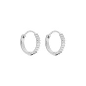 MIAB Jewels MIAB Oorbellen | Lined Click | Zilver