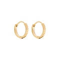 MIAB Jewels MIAB Oorbellen | Lined Click | Goldfilled