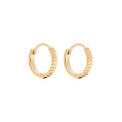 MIAB Jewels MIAB Oorbellen | Lined Click | Goldfilled
