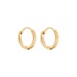 MIAB Jewels MIAB Oorbellen | Lined Click | Goldfilled
