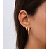 MIAB Jewels MIAB Oorbellen | Lined Click | Goldfilled