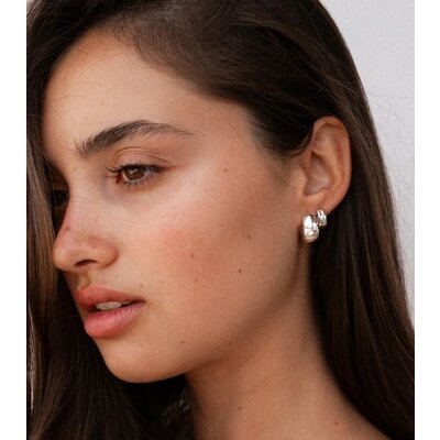 MIAB Jewels MIAB Oorbellen |  Chubbie  Click | Goldfilled