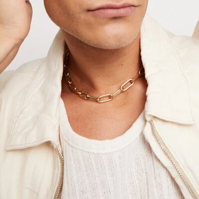 UNOde50 UNOde50  Ketting | SER VALIENTE | SCHAKEL | VERGULD | COL1944ORO0000U