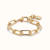 UNOde50 UNOde50 Armband | SER VALIENTE | SCHAKEL | VERGULD | PUL2468ORO000
