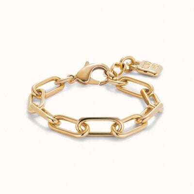 UNOde50 UNOde50 Armband | SER VALIENTE | SCHAKEL | VERGULD | PUL2468ORO000