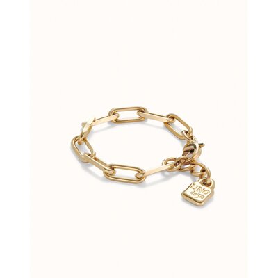 UNOde50 UNOde50 Armband | SER VALIENTE | SCHAKEL | VERGULD | PUL2468ORO000