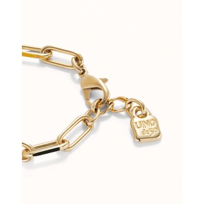 UNOde50 UNOde50 Armband | SER VALIENTE | SCHAKEL | VERGULD | PUL2468ORO000