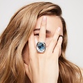 UNOde50 UNOde50 Ring | SER VALIENTE | BLAUW | FW24