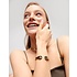 UNOde50 UNOde50 Armband | SER SIN COMPLEJOS | VERGULD | KRISTAL | PUL2485NGRORO