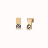 UNOde50 UNOde50 Oorbellen | SER SIN COMPLEJOS |  VERGULD | KRISTAL | FW24