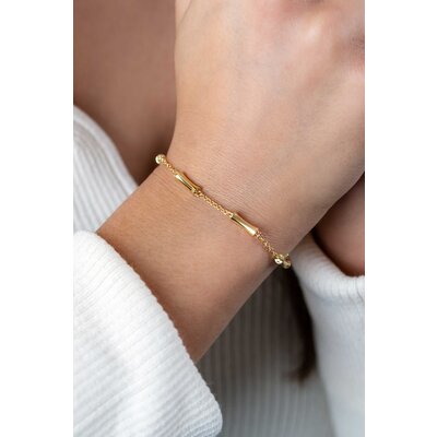 ZINZI ZINZI Armband | BAMBOE| VERGULD | ZIA2577G