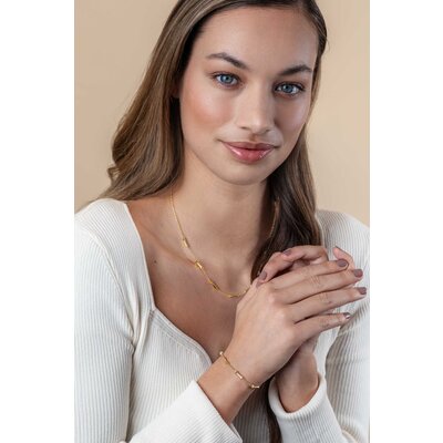 ZINZI ZINZI Armband | BAMBOE| VERGULD | ZIA2577G