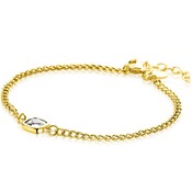 ZINZI ZINZI Armband | VERGULD | ZIRCONIA | ZIA2417Y