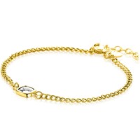 ZINZI ZINZI Armband | VERGULD | ZIRCONIA | ZIA2417Y