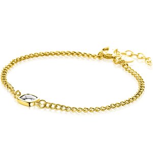 ZINZI ZINZI Armband | VERGULD | ZIRCONIA | ZIA2417Y