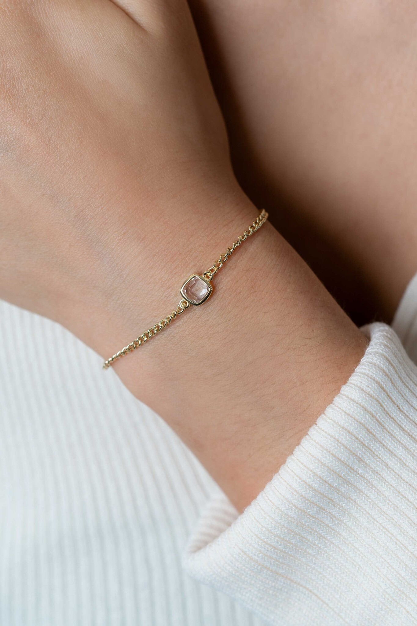 ZINZI Armband | VERGULD | ZIRCONIA | ZIA2417Y - Lovable