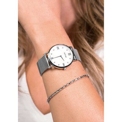 ZINZI ZINZI Horloge | ROMAN | ZILVER | ZIRCONIA | ZIW521M