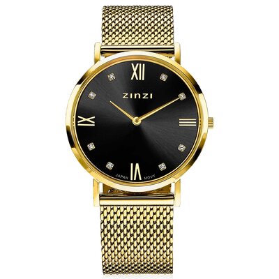 ZINZI ZINZI Horloge | ROMAN | GOUD | ZIRCONIA | ZIW543M
