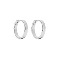 MIAB Jewels MIAB Oorbellen |  Ruffle Click | Zilver