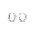 MIAB Jewels MIAB Oorbellen |  Curvie Click | Zilver