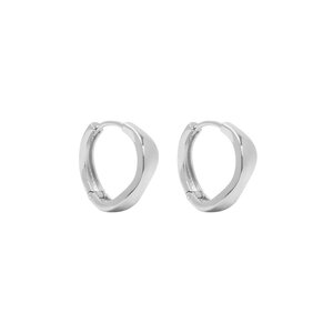 MIAB Jewels MIAB Oorbellen |  Curvie Click | Zilver