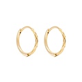 MIAB Jewels MIAB Oorbellen |  Polished Click | Goldfilled