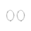 MIAB Jewels MIAB Oorbellen |  Polished Click | Zilver