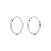 MIAB Jewels MIAB Oorbellen |  Polished Click | Zilver